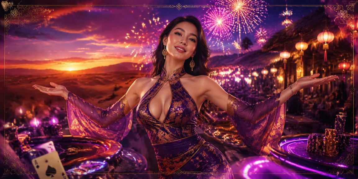 Khung cảnh hội chợ cá cược game bài tại Mũi Né